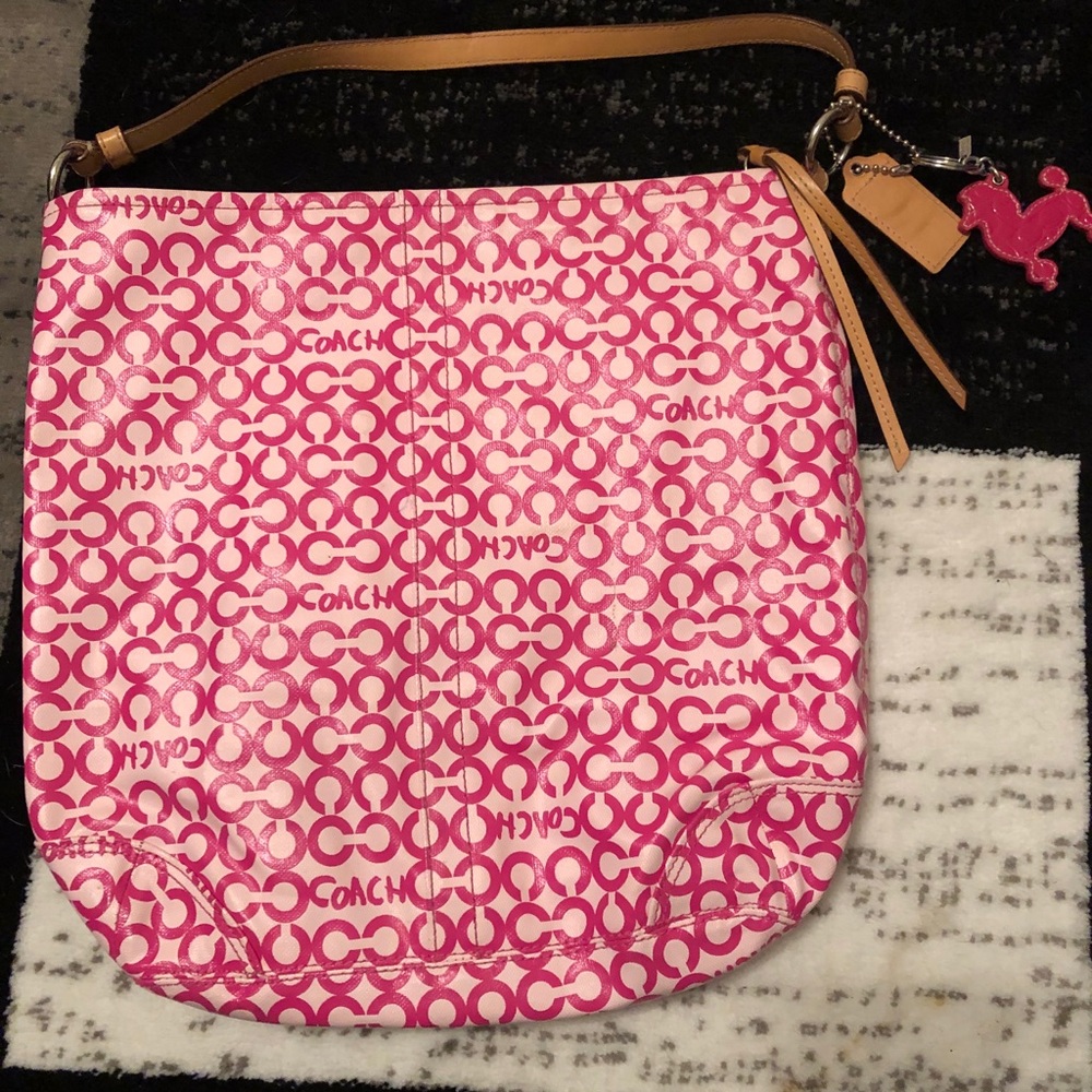 Coach tote with wallet